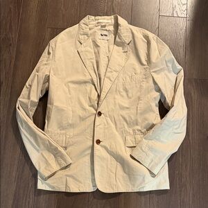 Acne beige cotton blazer size 50
